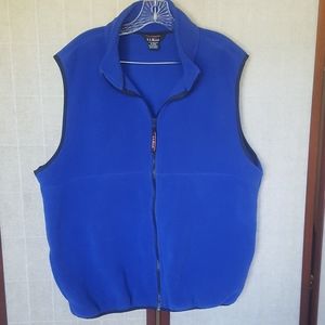 LL Bean Fleece Sweater Vest